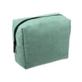 thumbnail image 1 of Unique Bargains Women Portable Makeup Bag for Vacation Camping Outdoor Activities Green Corduroy, 1 of 3
