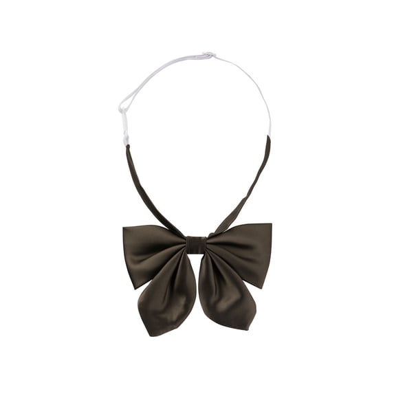 Unique Bargains Women Pre-tied Bowknot Bowties Adjustable Bow Tie Solid Color