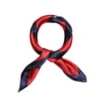 thumbnail image 1 of Unique Bargains Women Satin Print Square Scarves Kerchief Neck Scarves 20 x 20"", 1 of 7