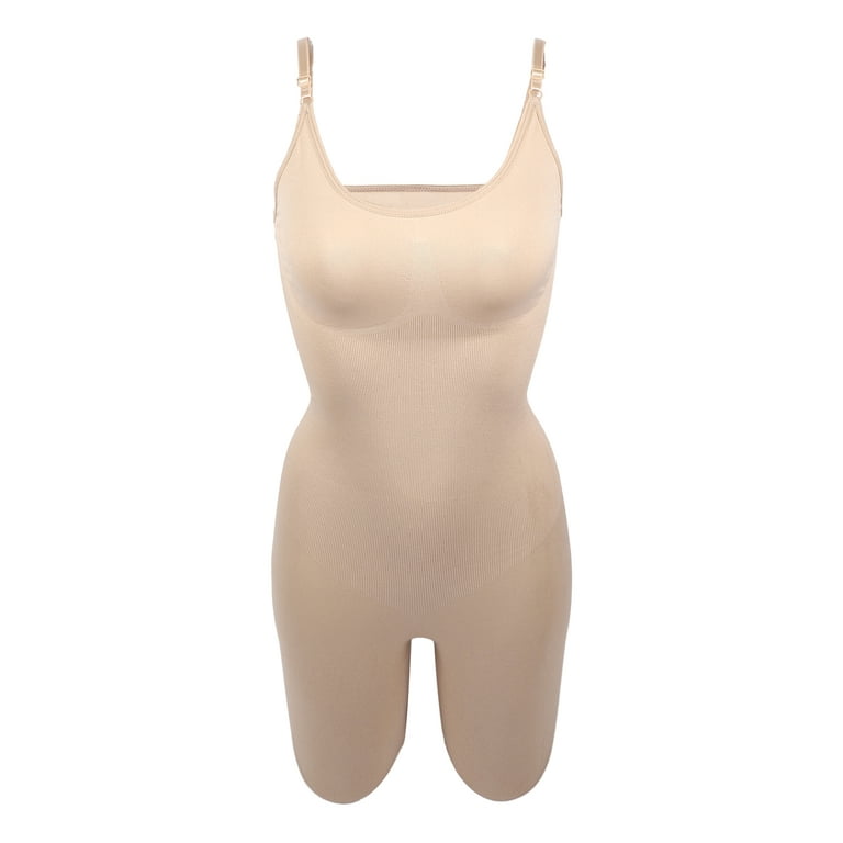 Spanx Shapewear Firming Strapless Mid-Thigh Bodysuit With Cups
