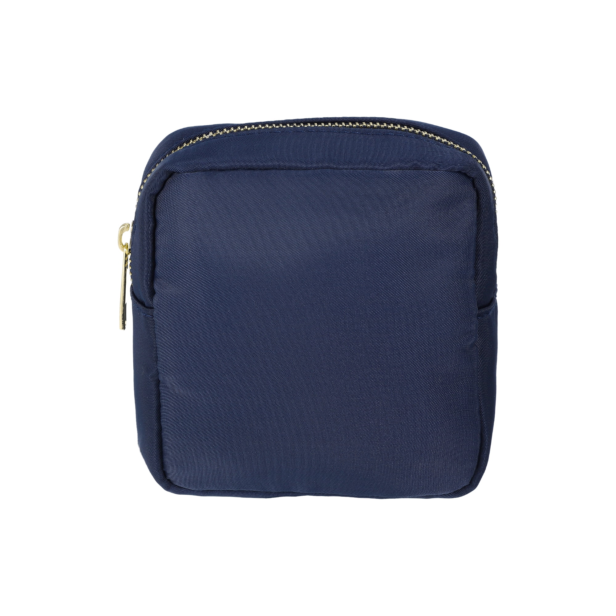 Unique Bargains Women Waterproof Makeup Bag for Business Travel Vacation Gym Dark Blue