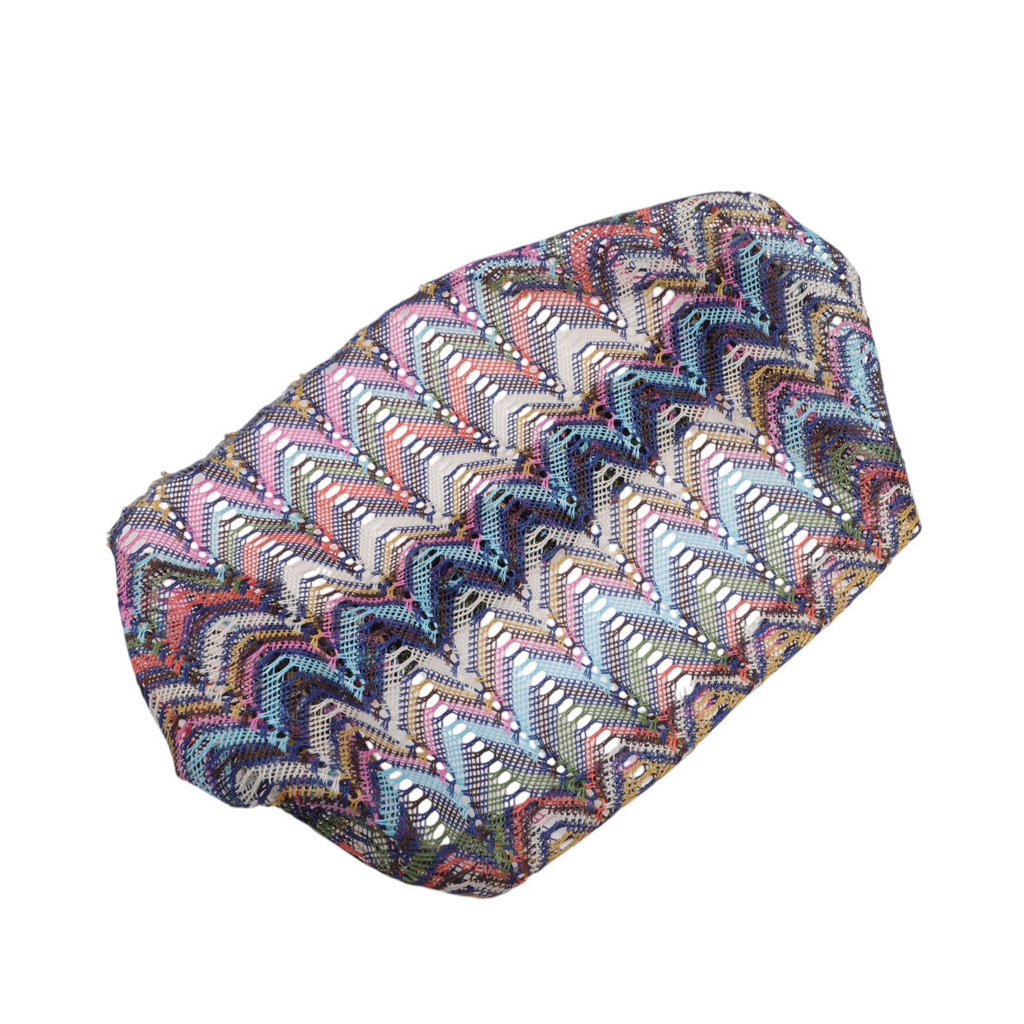 Unique Bargains 1pc Elegant Wide Headwrap for Hair Styling Peacock Blue