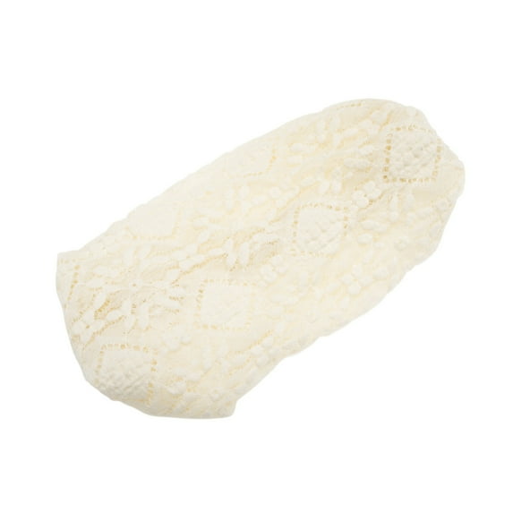 Unique Bargains Women's 1pc Fashion Wide Headwrap 8.66"x5.12" Beige