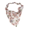 thumbnail image 1 of Unique Bargains Women's 1pc Stylish and Comfortable Fashion Flower Headwrap White, 1 of 6