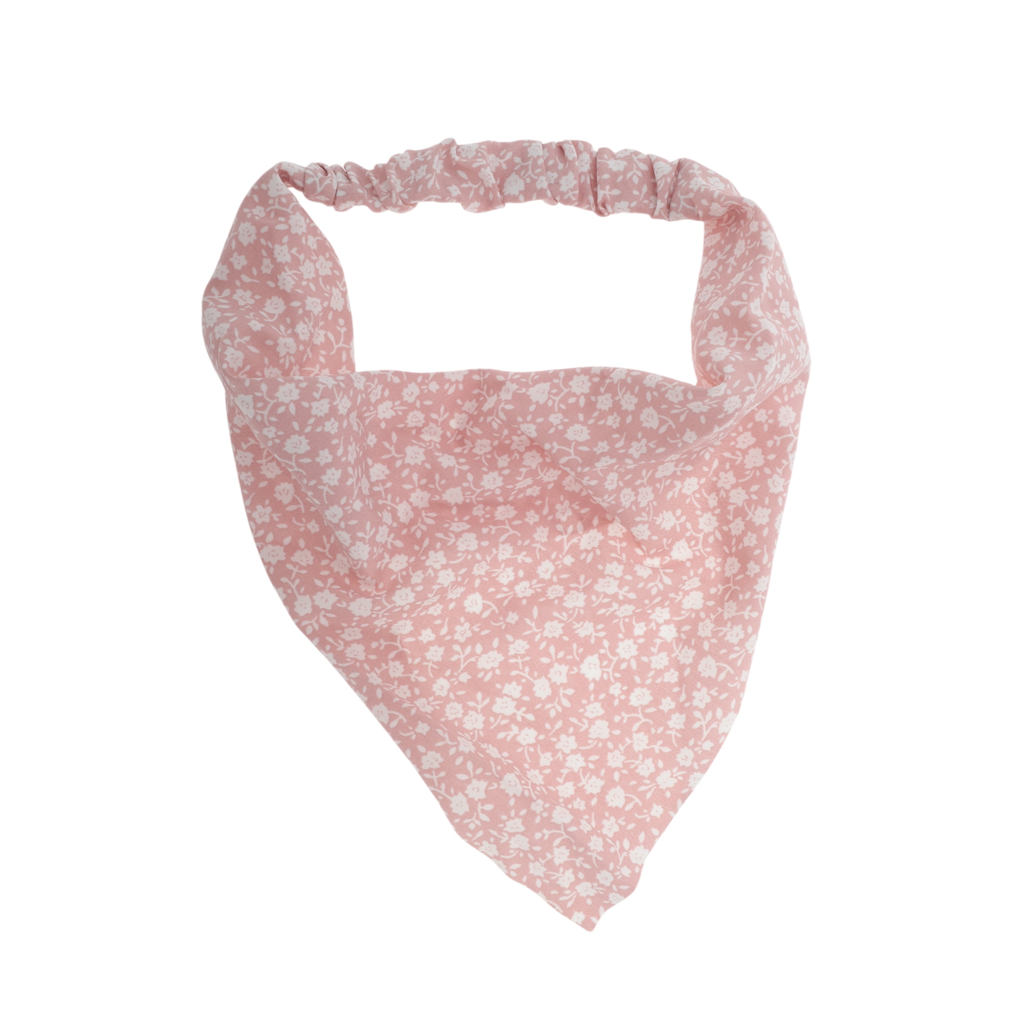 Unique Bargains 1pc Stylish and Comfortable Grace Floral Headwrap Pink