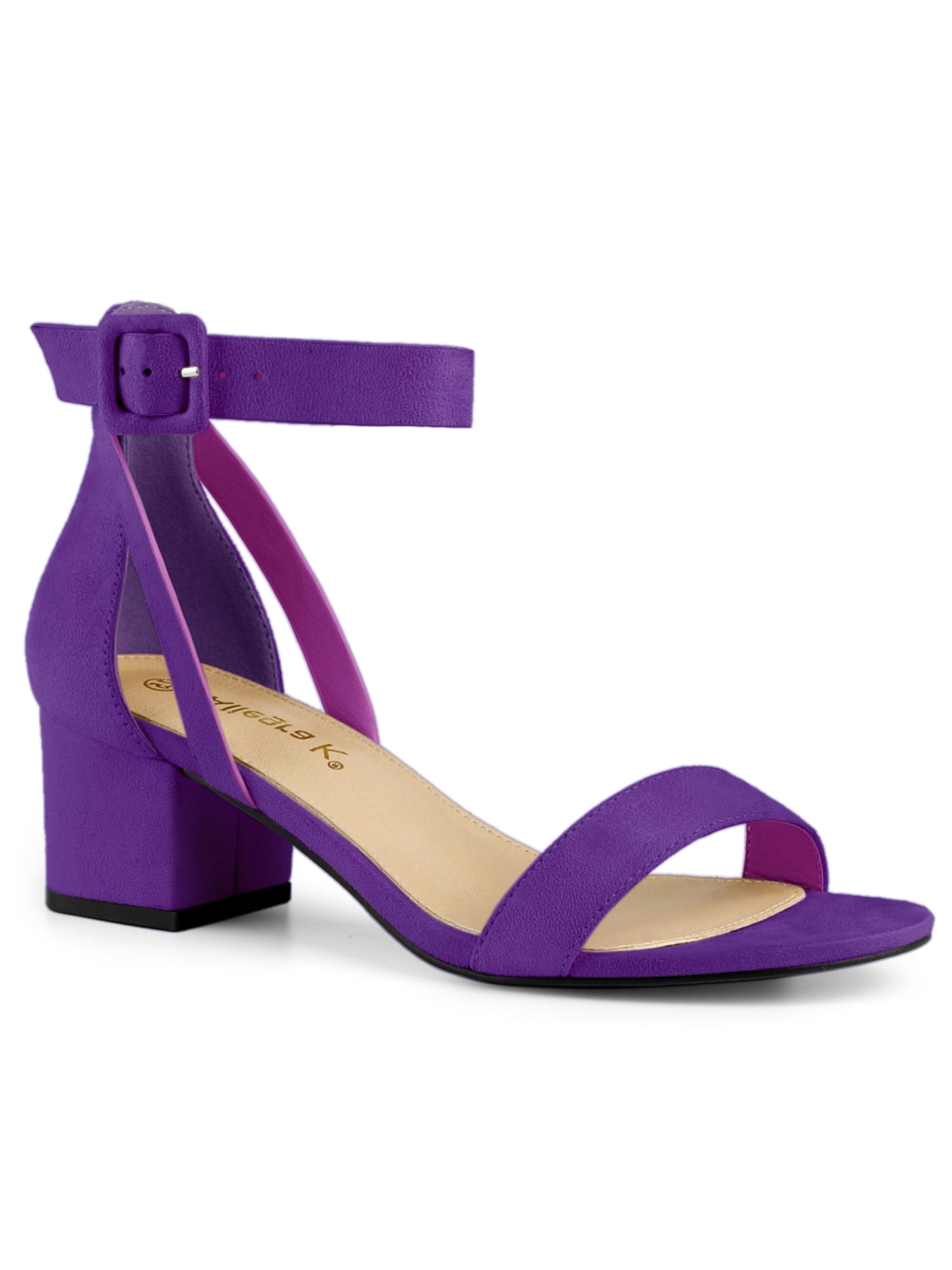 RAID Sabina Block Heeled Sandal in Lilac