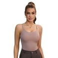 thumbnail image 1 of DARING DIVA Women's Body Shaper Cami Vest Tummy Control Shapewear Camisoles Brown L, 1 of 6