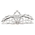 thumbnail image 1 of Unique Bargains Women's Cobweb Style Hair Clips 4.13" Silver Tone, 1 of 5