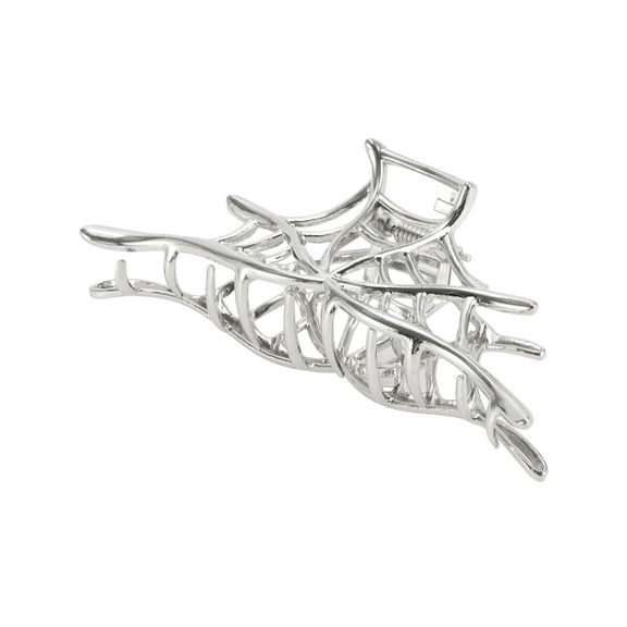 Unique Bargains Women's Cobweb Style Hair Clips Hairdo Clip 4.13" 1 Pc Silver Tone