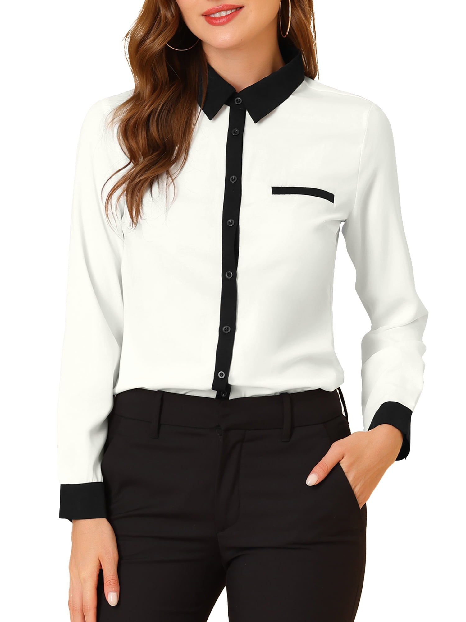 color block shirt womens