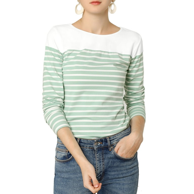 women's long sleeve t shirts walmart