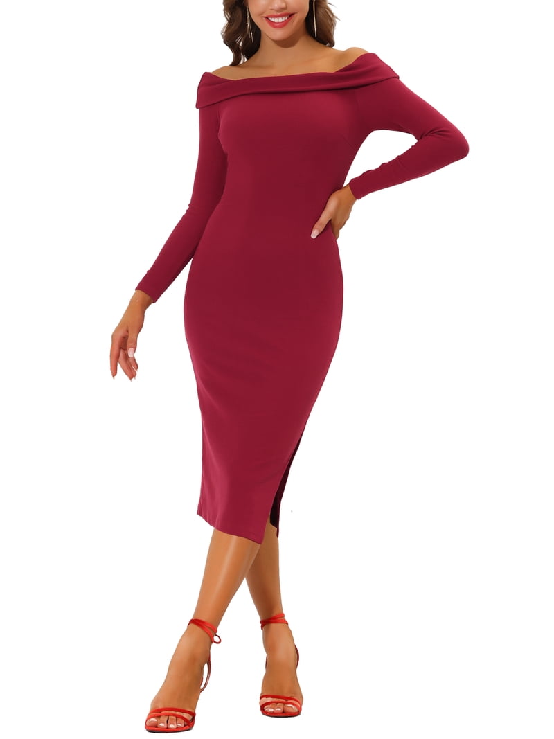elegant black dinner dress White Corset Bodycon Midi Dress – Sweetheart Neckline, Elegant Party Look S main image 1
