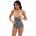 thumbnail image 1 of Unique Bargains Women's Front Hook Closure Briefs High Waist Shaperwear Panties S Blue, 1 of 6