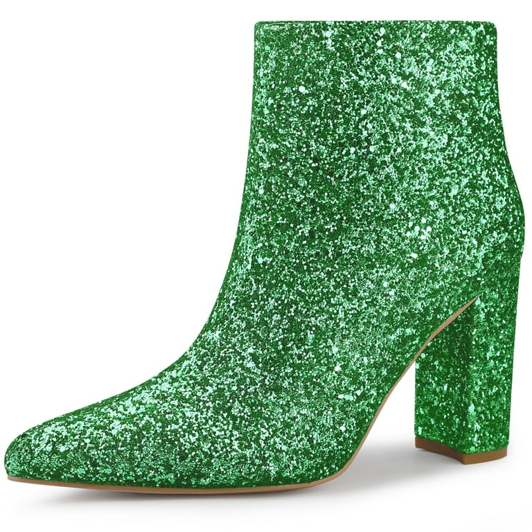 Designer glitter boots outlet