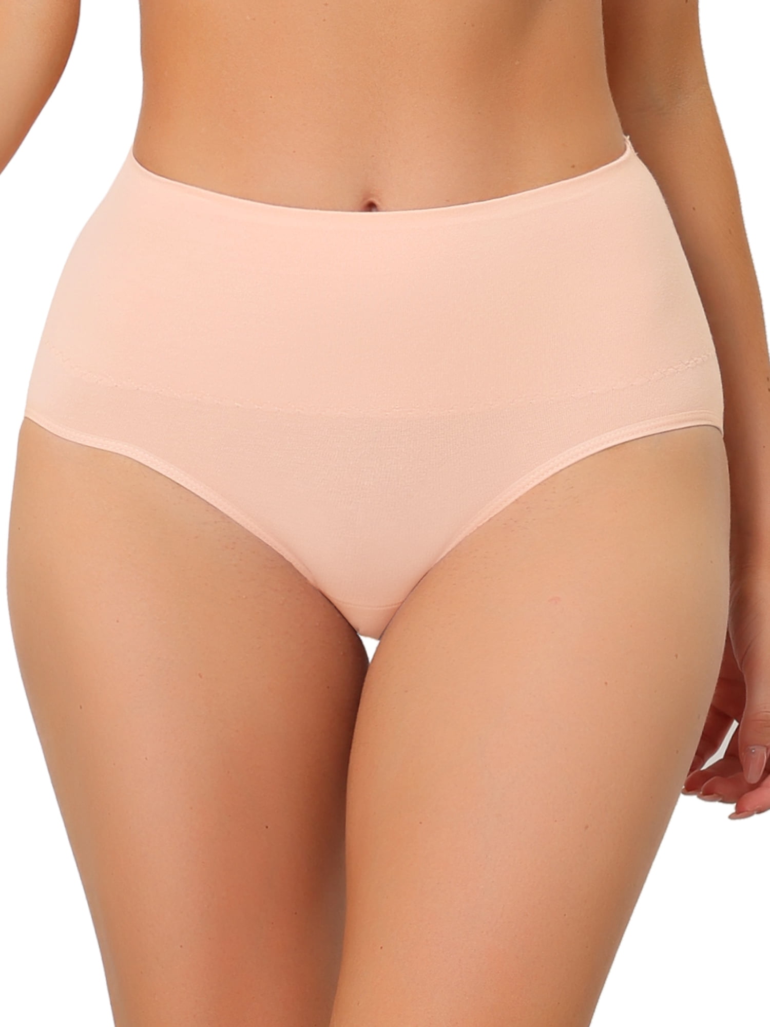 DARING DIVA Women's High Waist Shaping Tummy Control Panties Brief M Pink