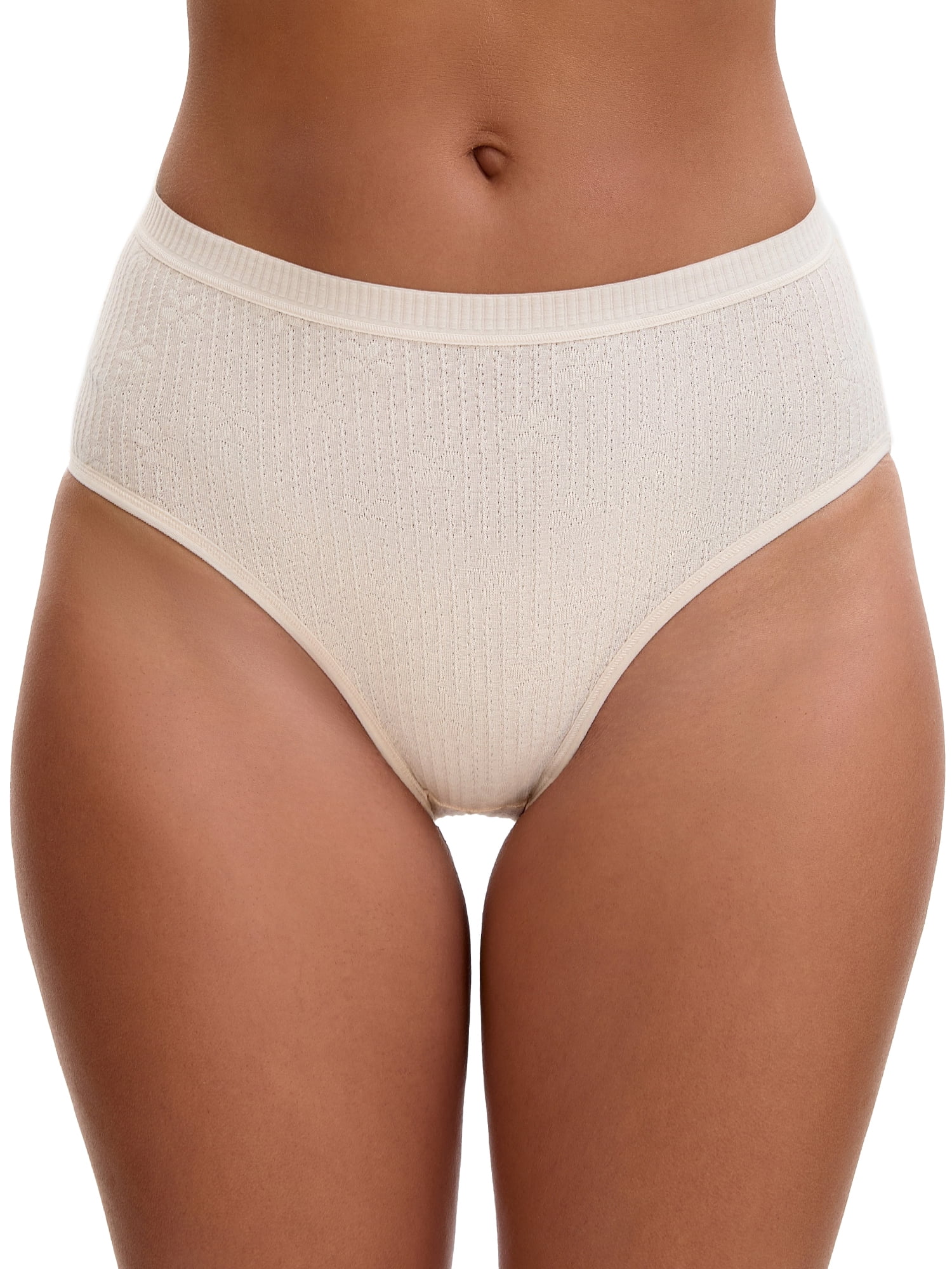 Unique Bargains Women's High Waist Tummy Control Briefs Underwear S White