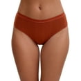 thumbnail image 1 of Unique Bargains Women's High Waist Tummy Control Briefs Underwear XL Brown, 1 of 6