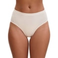 thumbnail image 1 of Unique Bargains Women's High Waist Tummy Control Briefs Underwear XL White, 1 of 6