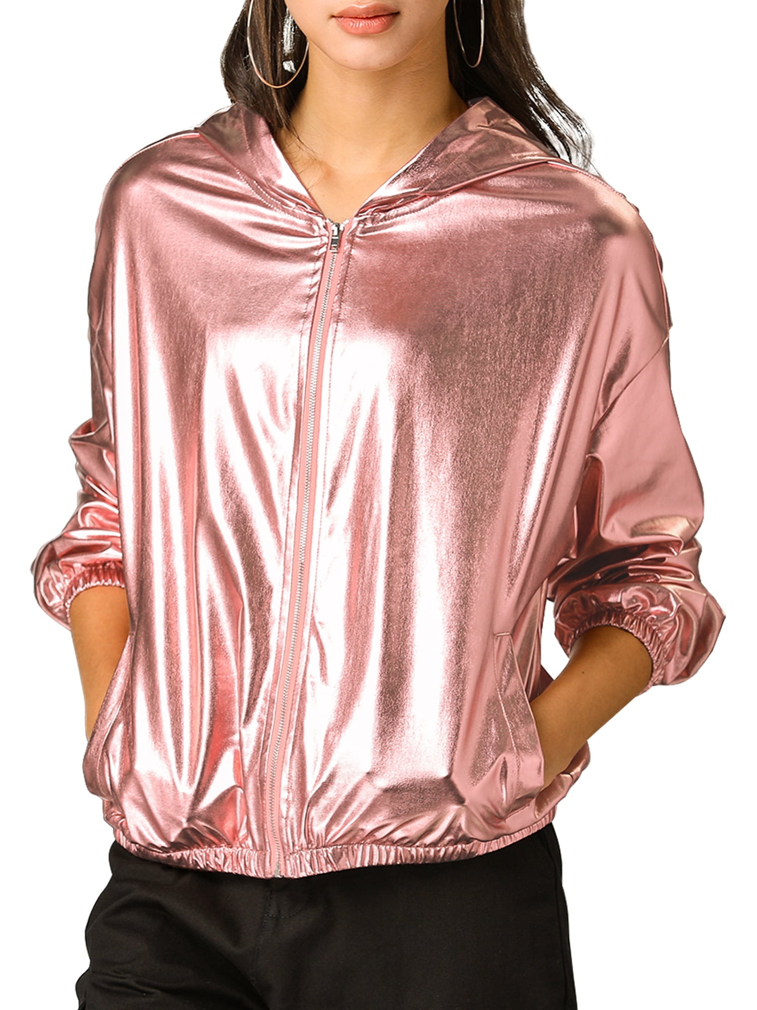 Rose gold deals metallic jacket