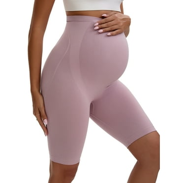Unique Bargains Women's Maternity Thigh Slimmers Butt Lifter Control Panties S Pink