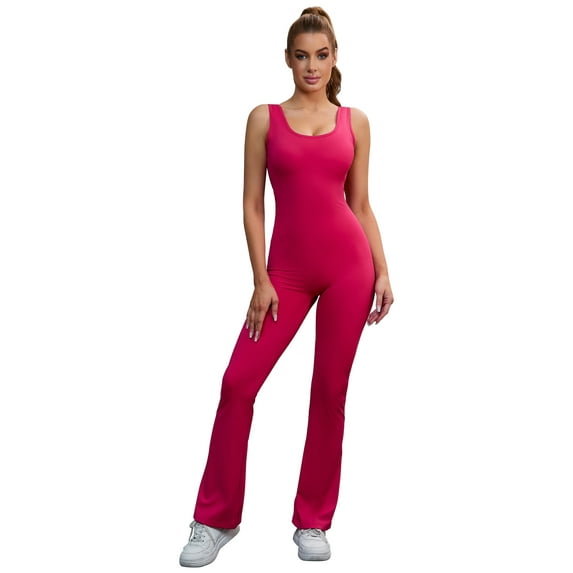 DARING DIVA Women's Full Suit Hollow Back Shapewear Bodysuit Rose Red XS