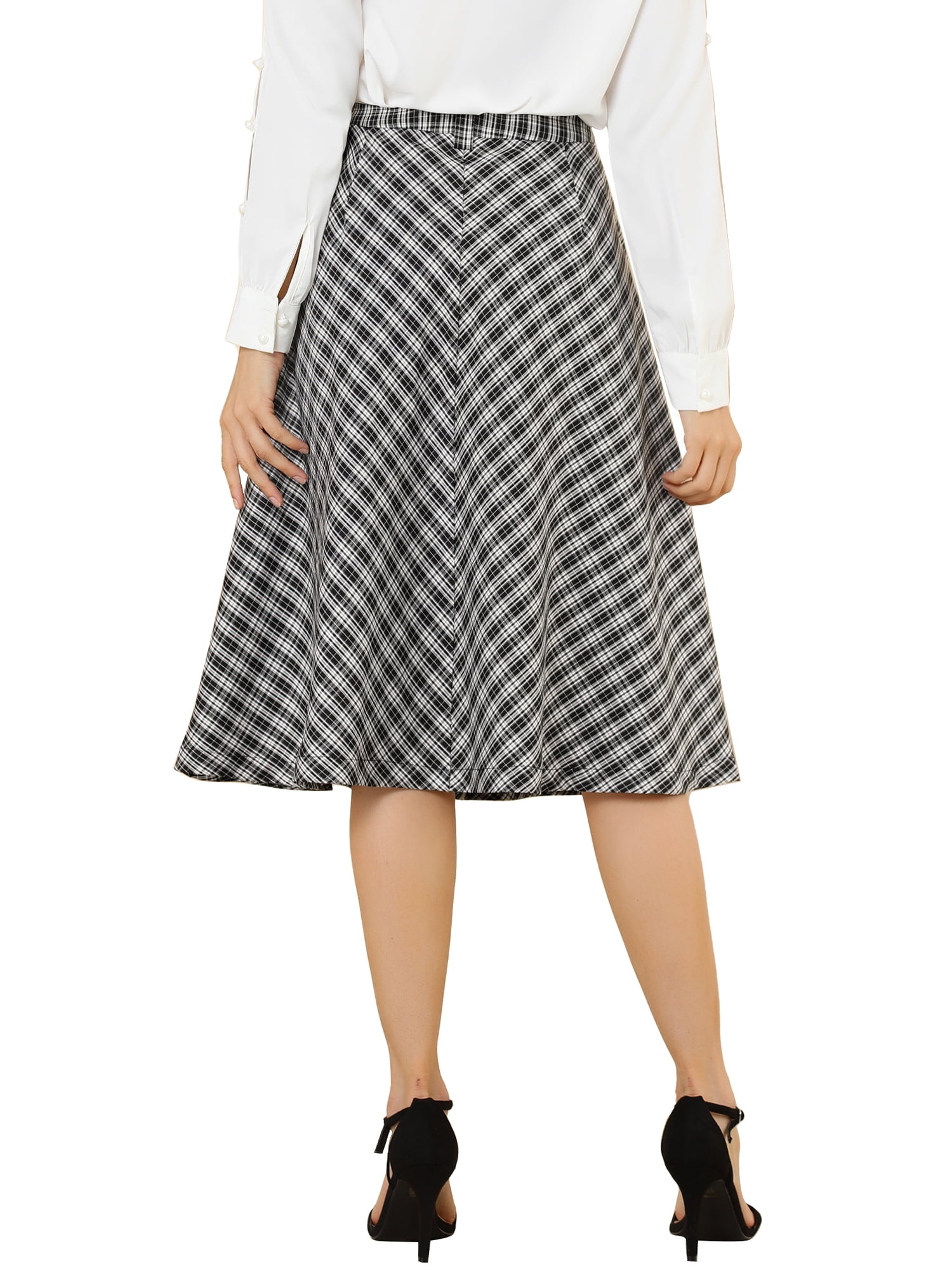 White midi skirt vintage cheap