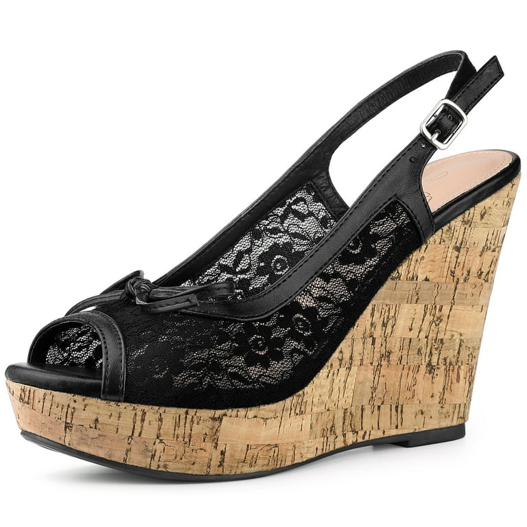 Fergalicious karma lace wedge sandal hot sale