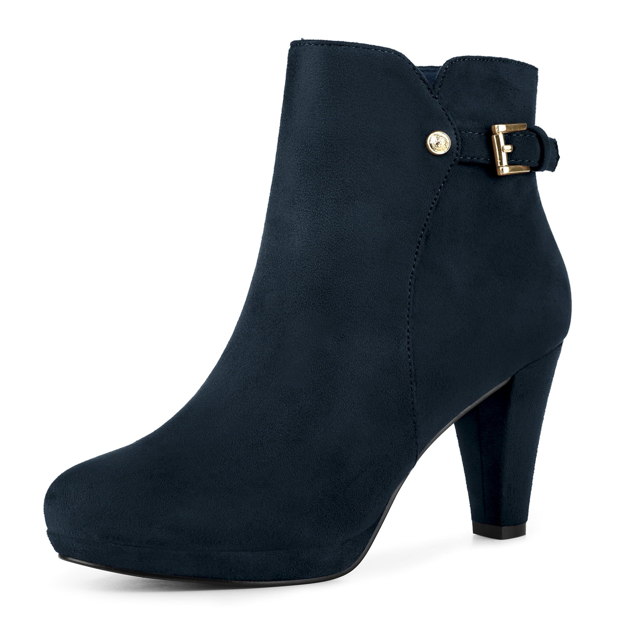 Navy blue booties online