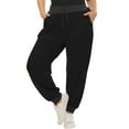 thumbnail image 1 of Unique Bargains Women's Plus Casual Activewear Drawstring Jogger Pant, 1 of 5