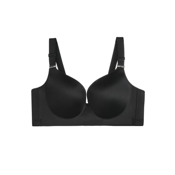 Unique Bargains Women's Plus Full Figure Seamless Original Wire free Pull UP Bras