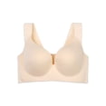 thumbnail image 1 of Unique Bargains Women's Plus Full Figure Seamless Original Wire free Pull UP Bras, 1 of 6
