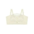 thumbnail image 1 of Unique Bargains Women's Plus Invisible Bandeau Bra Strapless Buckle Lift Bralette, 1 of 7