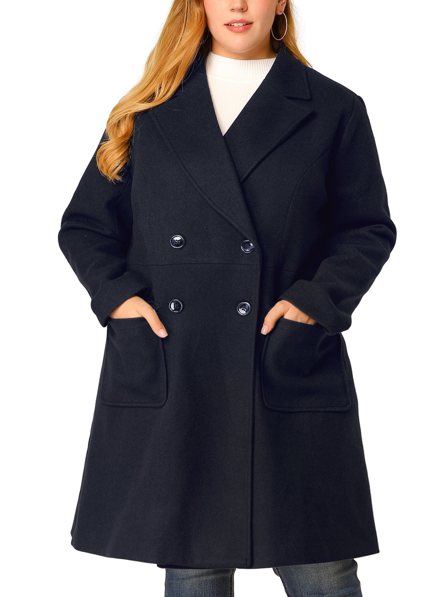 Interesting Womens Double Breasted Coat Images