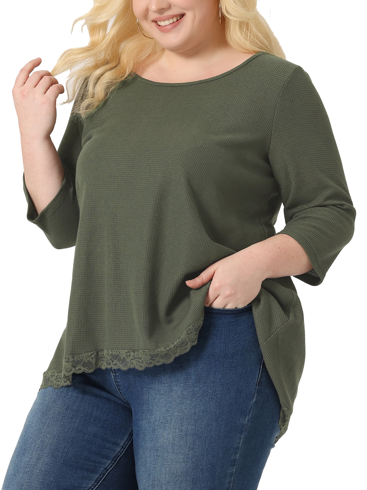 high low blouse plus size