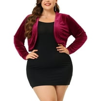 Plus size deals velvet shrug