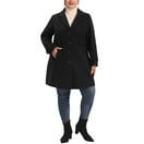 UTTOASFAY Winter Coats Jackets for Women Clearance Plus Size Women Fashion  Long Collar Padded Coat Slim Thick Coat Warm Cotton Down Jacket Rollbacks 