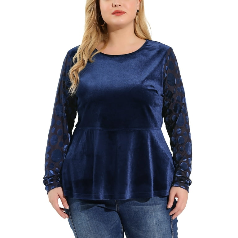 Tops, Womens Plus Size Balloon Sleeve Sweatshirt 2x
