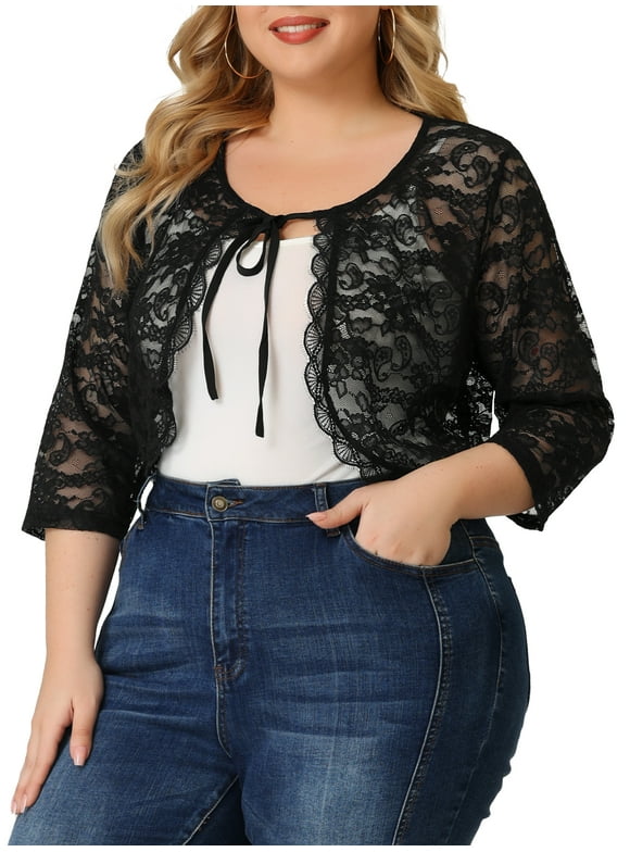 Plus Size Shrugs & Boleros