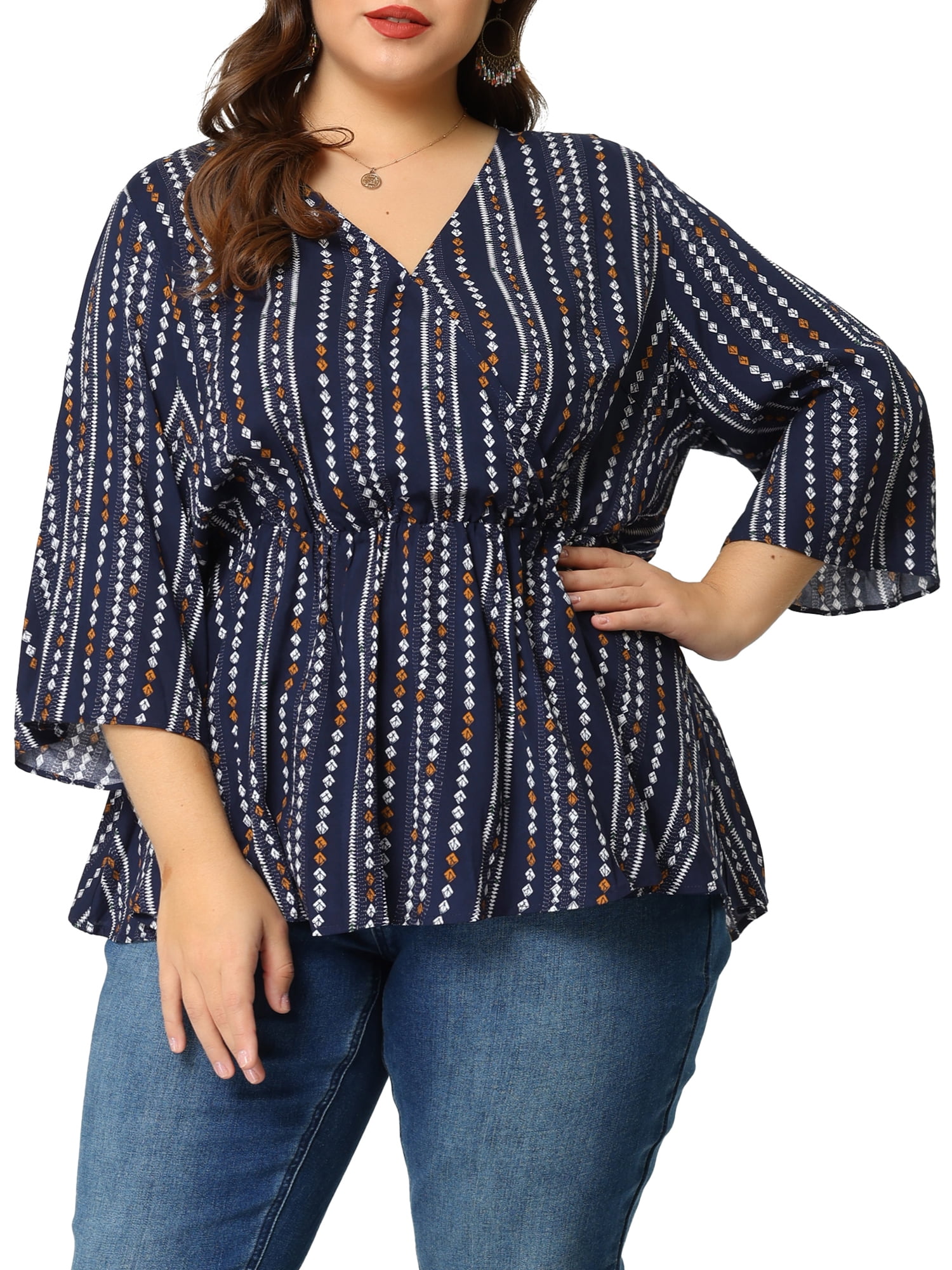 Babydoll plus cheap size tops