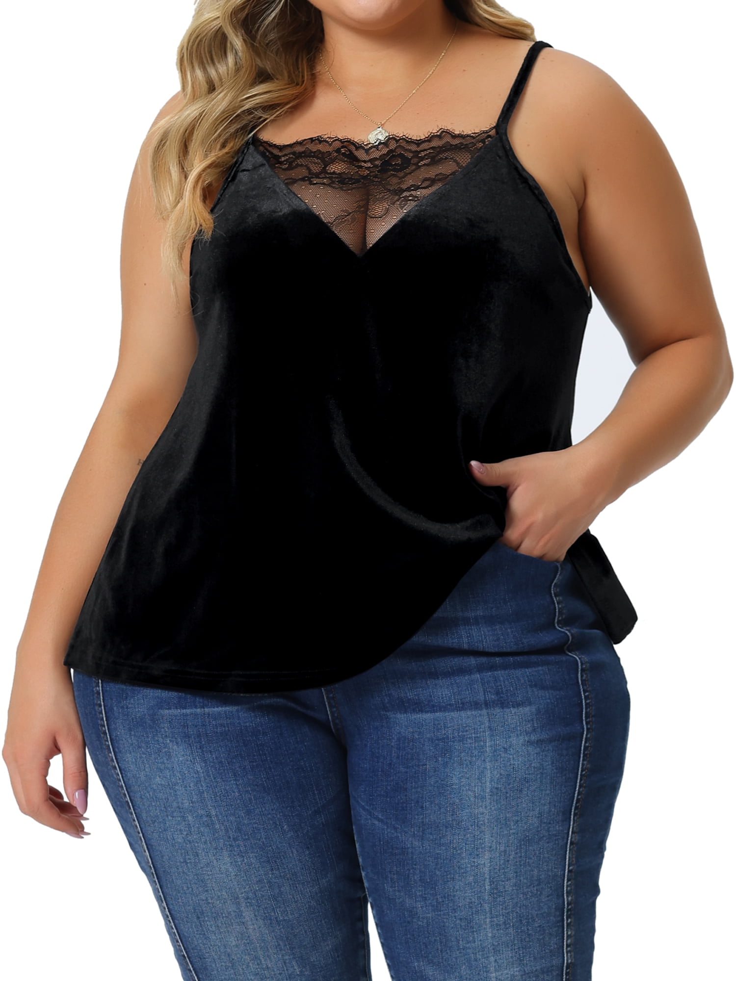Qoo10 - Camisole Lace Top : Women's Clothing
