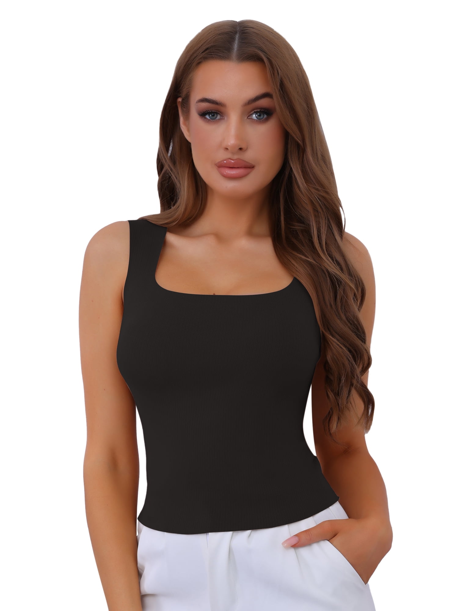 Unique Bargains women's Camisole - Spaghetti Strap Tank Top