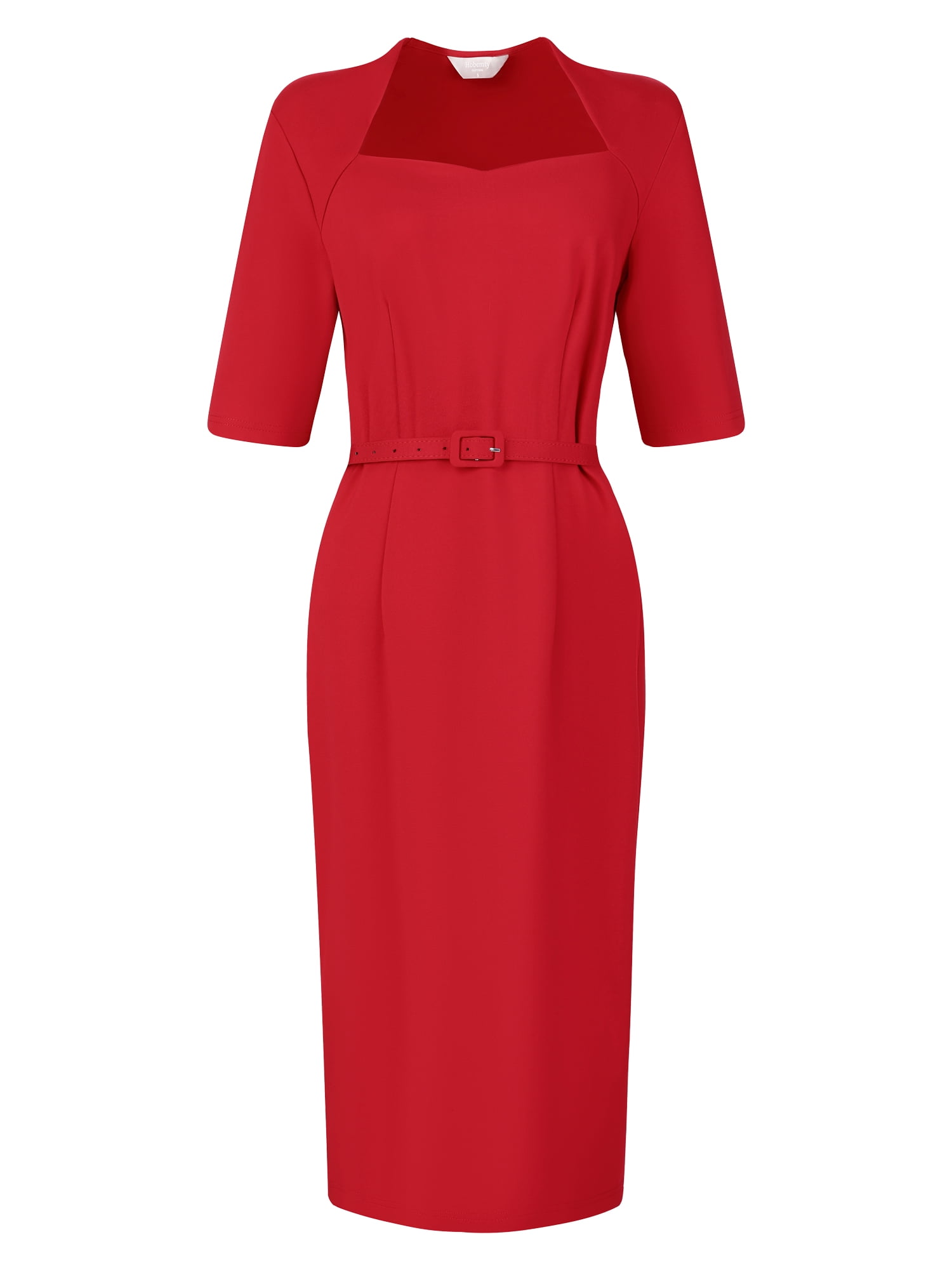Red pencil dress vintage new arrivals
