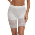 thumbnail image 1 of Unique Bargains Women's Slip Shorts Comfort Thigh Slimmers M White, 1 of 6