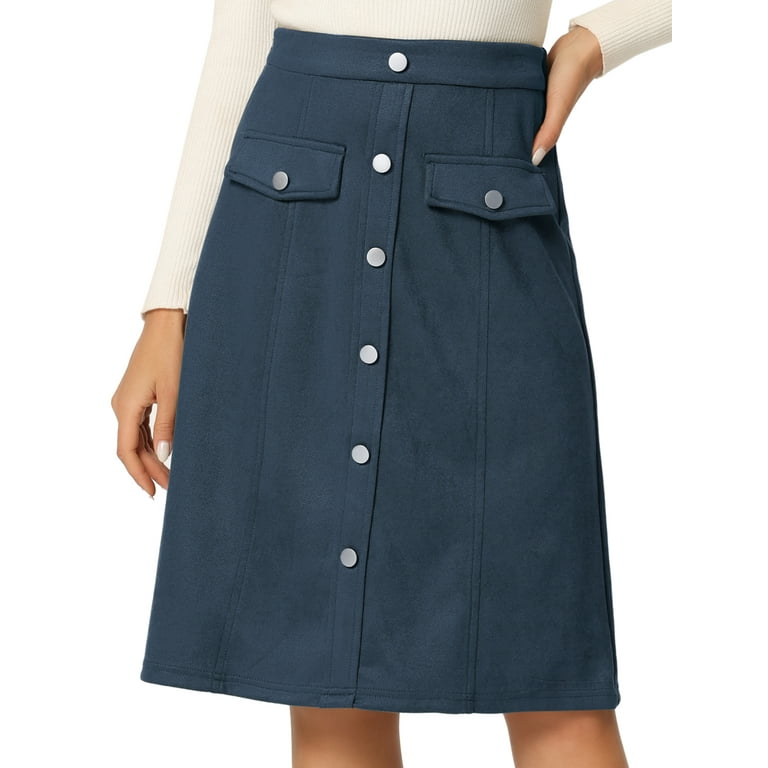 Button front skirt xl hotsell