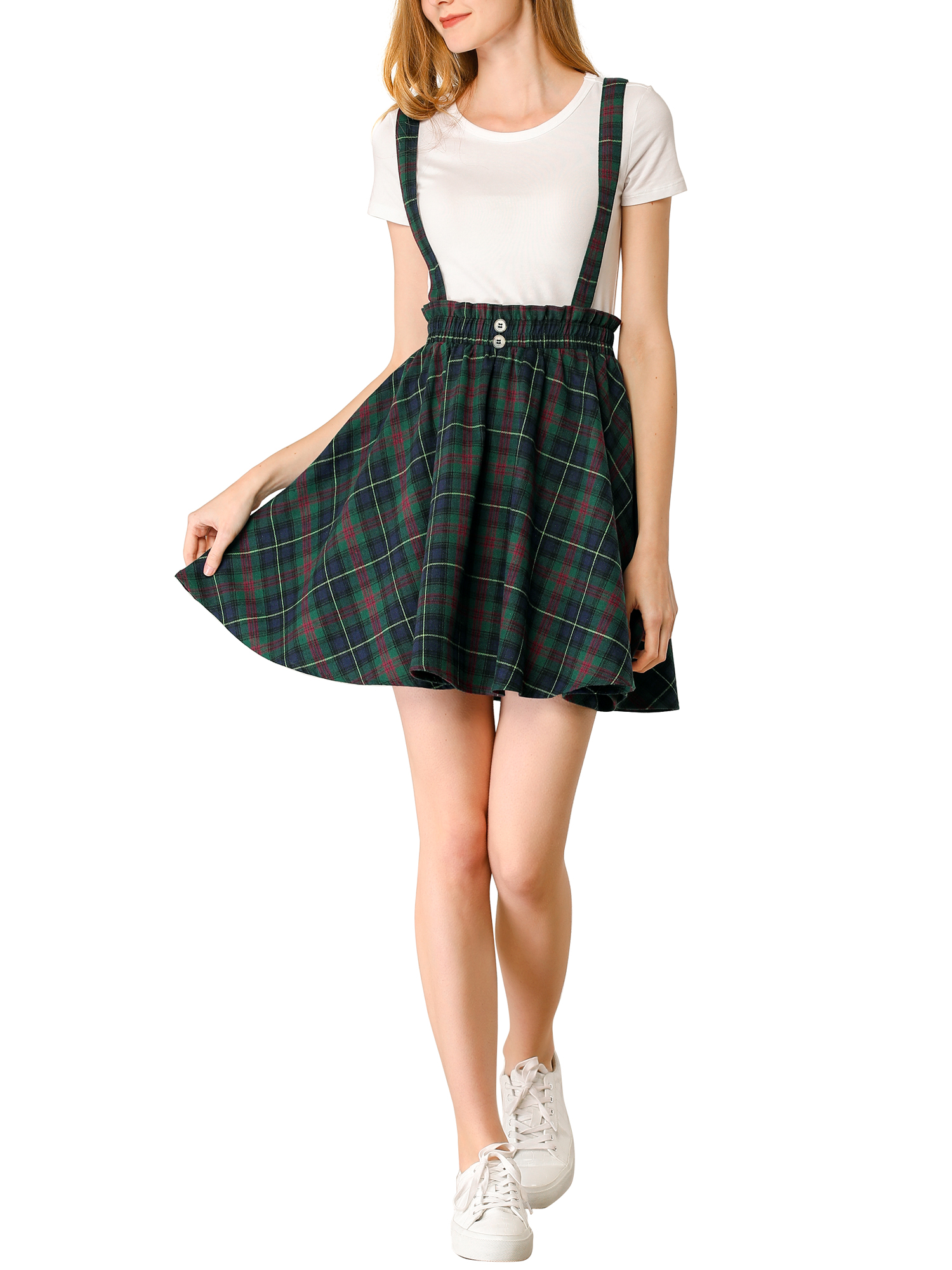 Plaid skater 2025 skirt in summer