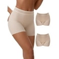thumbnail image 1 of Unique Bargains Women's Tummy Control Butt Lifter Thigh Slimmers M 3 Beige, 1 of 6