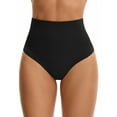 thumbnail image 1 of Unique Bargains Women's Tummy Control High Waist Shaping Panties S Black, 1 of 6