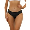 thumbnail image 1 of DARING DIVA Women's Underwear Hipster Soft Panty Available in Plus Size S Black, 1 of 6