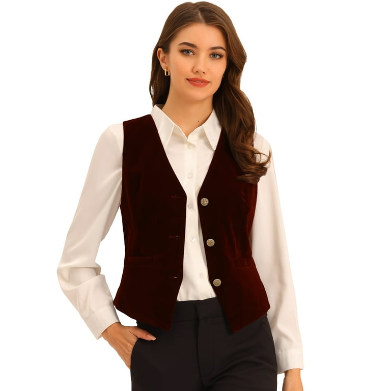 Burgundy waistcoat hotsell