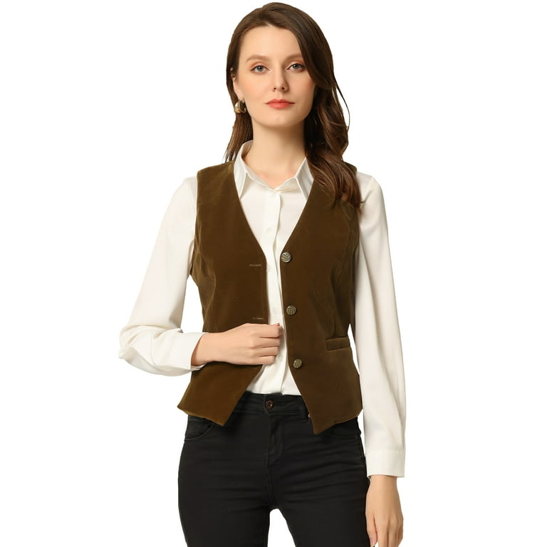 Steampunk vest womens hot sale